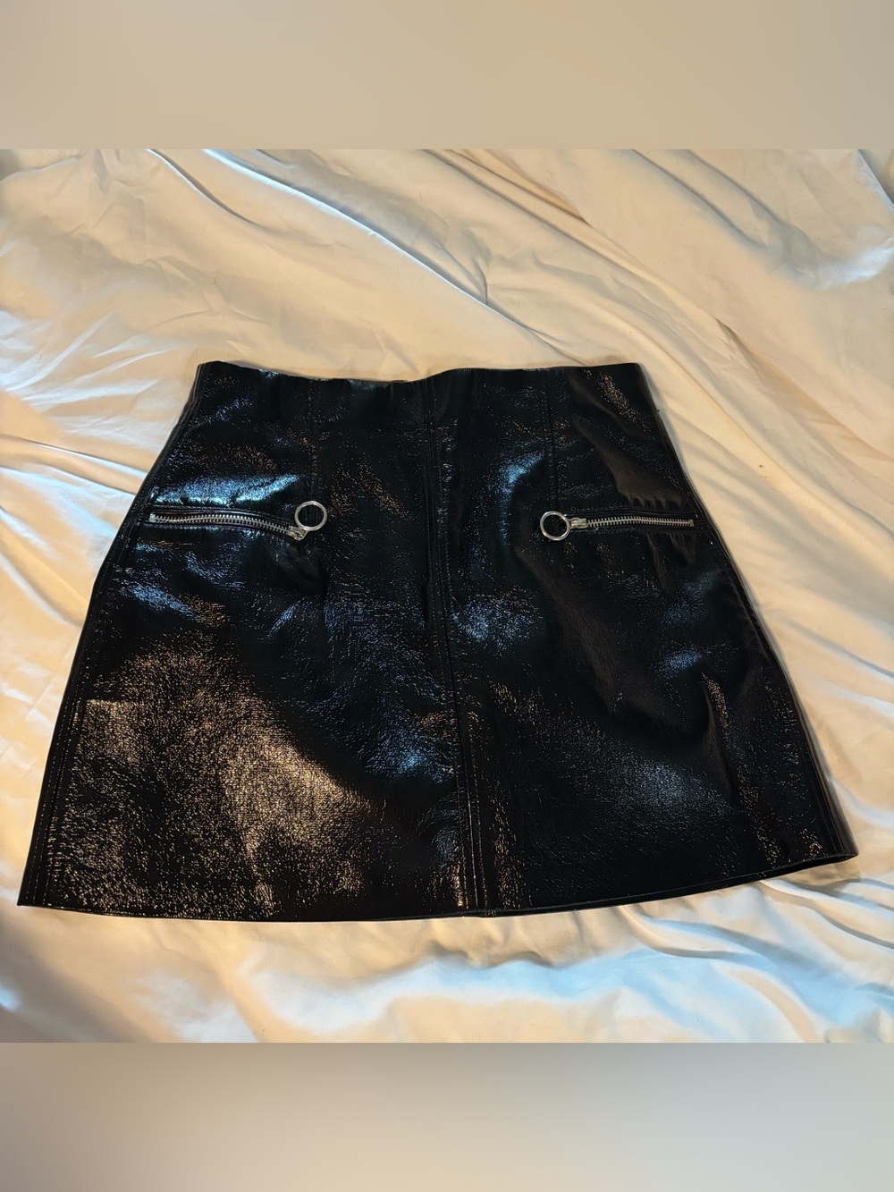 BlankNYC pleather skirt